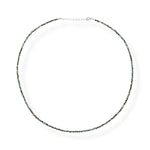 Gargantilha choker Turquesa Africana