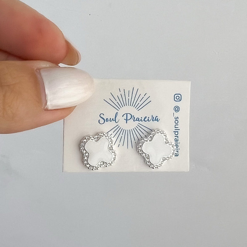 Brinco Trevo Van Cleef