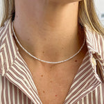 Gargantilha choker Madrepérolas