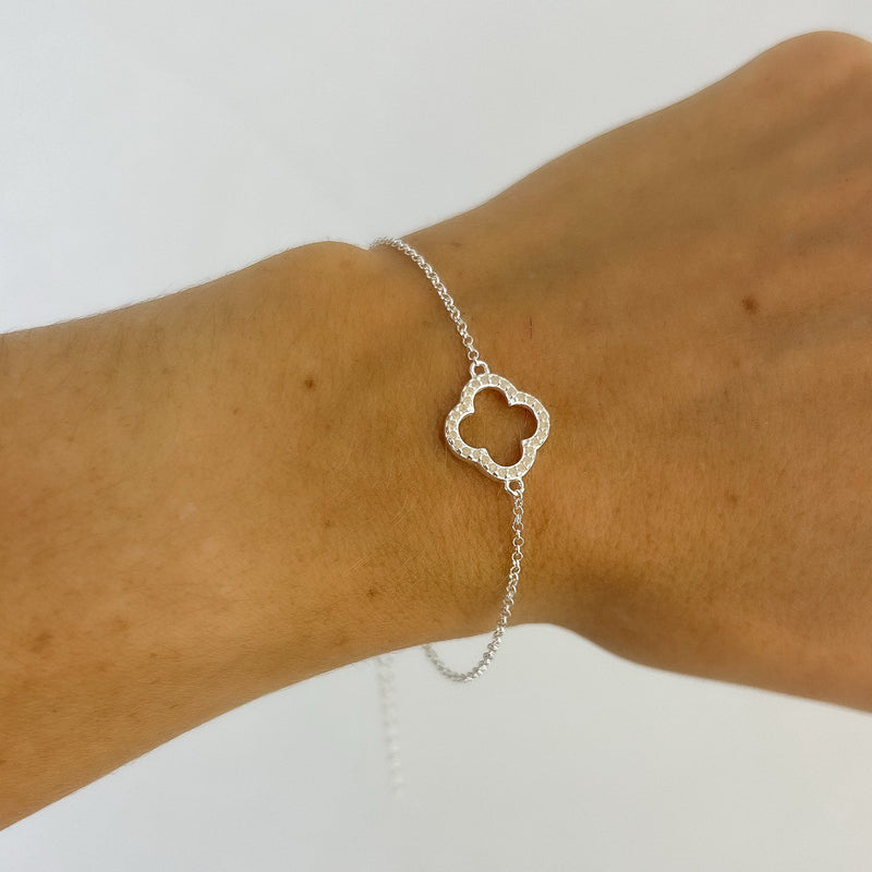 Pulseira Trevo Van Cleef Vazada