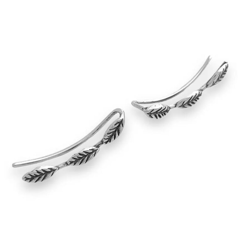 Brinco Ear Cuff Folhas