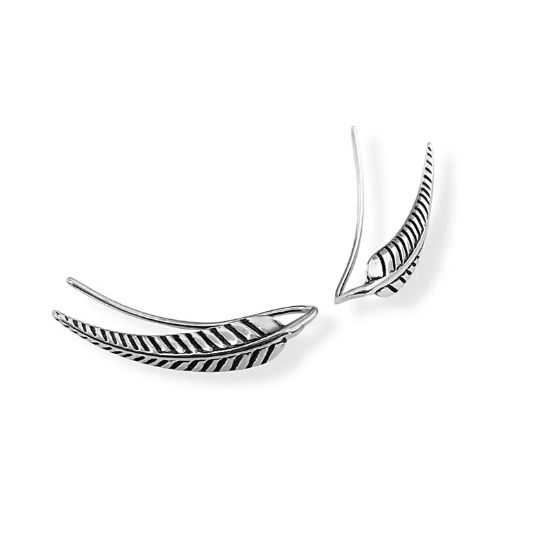 Brinco Ear Cuff Folha Boho