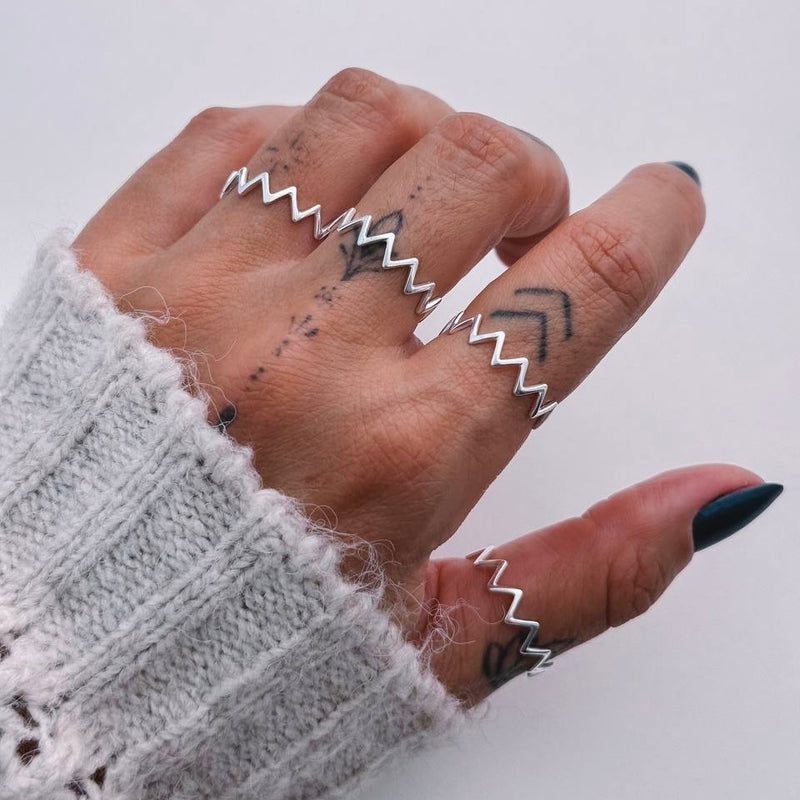 Anel ZigZag