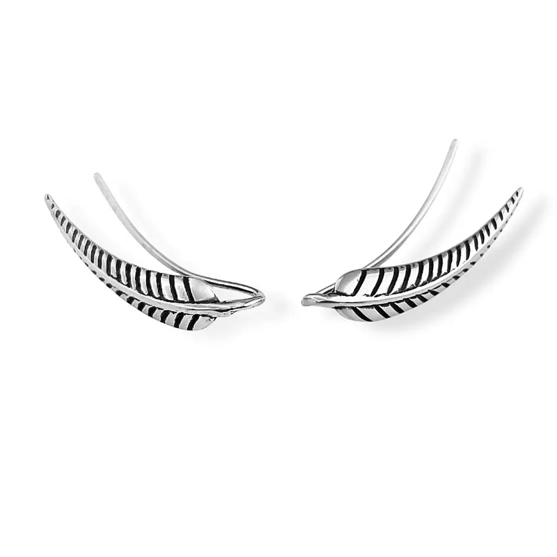 Brinco Ear Cuff Folha Boho