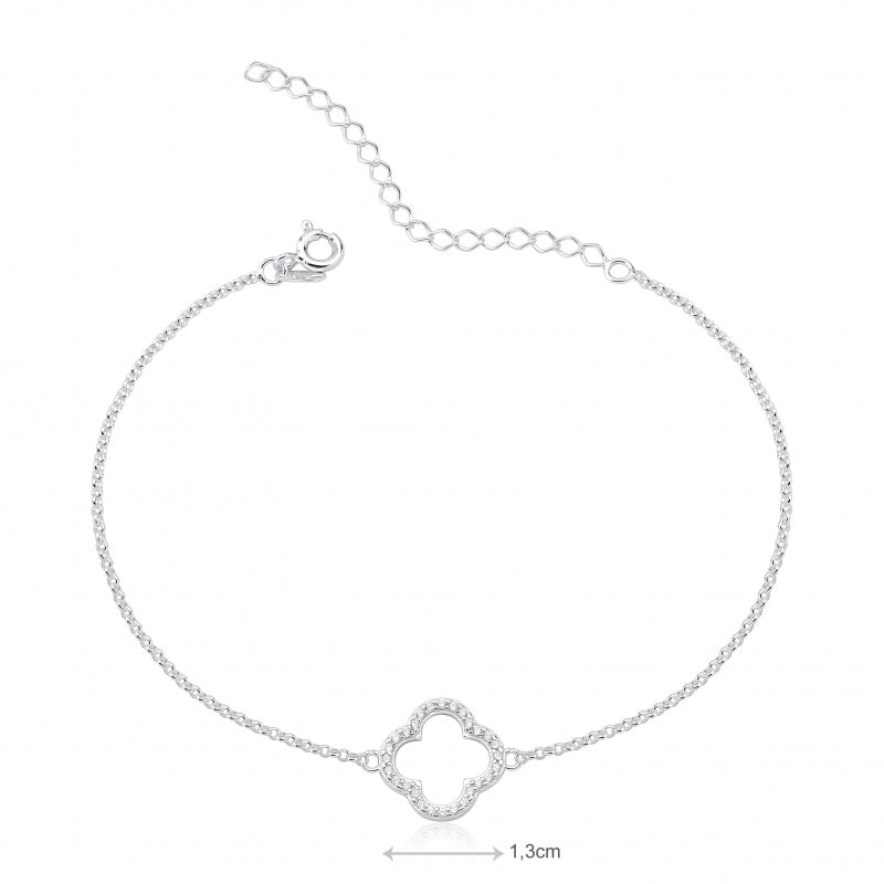 Pulseira Trevo Van Cleef Vazada