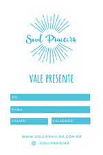 Vale presente - diversos valores!